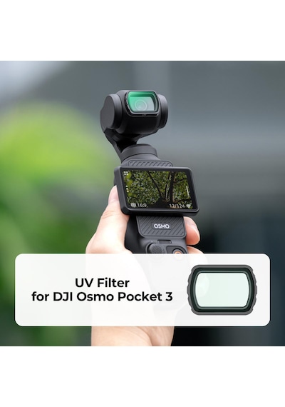 K&f Concept Magnetic Uv Koruma Filtresi Djı Osmo Pocket 3 Combo