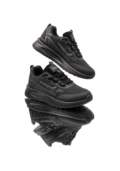 Mcdark Kadın Siyah Trenj Bağcıklı Ortopedi Sneaker Ayakkabı