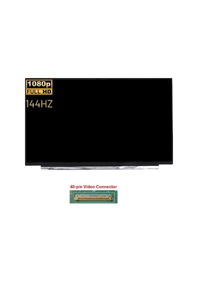 Huma H5 V3.1 15.6 '' 40 Pin 144hz 1080p Fullhd Ips Slim Led Ekran A+ Kalite 23335456