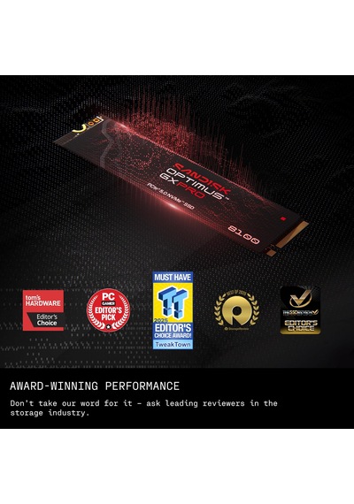 Sandisk Optimus Gx Pro 8100 Pcıe Gen 5 Nvme Ssd 1 Tb Okuma/yazma Hızı 14.900/11.000 Mb/
