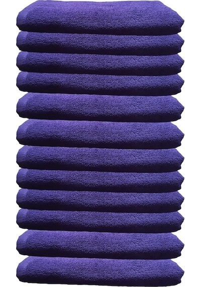 12Li Paket Boya Tutmayan Mikrofiber El Yüz Spor Kuaför Havlusu 50 (535697232)