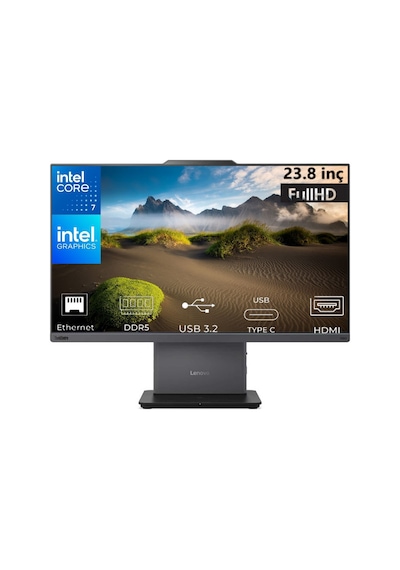 Lenovo Thinkcentre Neo 50A 24 Gen5 12SC004MTR-K37 i7-240H 32 GB 2 TB SSD 23.8" W11P FHD AIO Masaüstü Bilgisayar Lenovo Thinkcentre Neo 50A 24 Gen5 12SC004MTR-K37 i7-240H 32 GB 2 TB SSD 23.8" W11P FHD AIO Masaüstü Bilgisayar