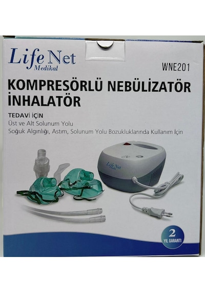 Life Net WNE201 Kompresörlü Nebulizatör