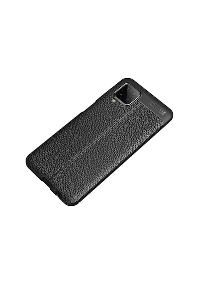 Samsung Uyumlu Galaxy M12 Kilif Niss Deri Görünümlü Silikon Kapak 499523718