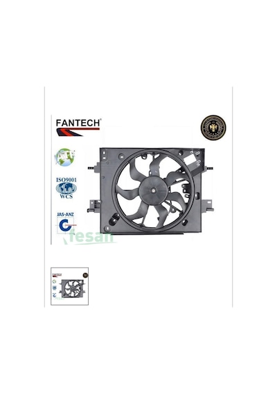 Renault Captur 2013-2015 Dacia Dokker 2012 Duster 2018 Lodgy 2012-2015 Fan Motoru