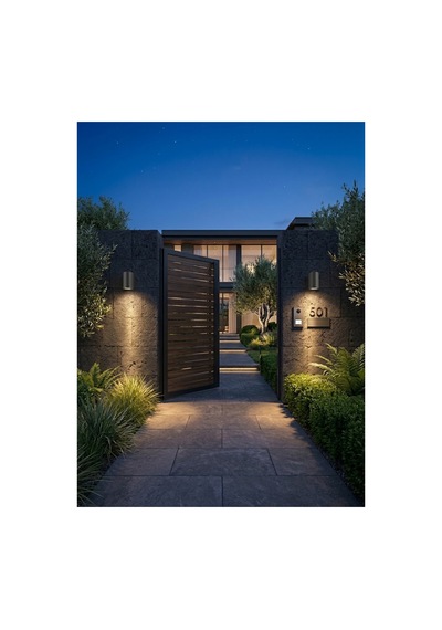 Jw936 Antrasit Bahçe Apliği Gu10 Led Uyumlu Modern Dış Mekan Aydınlatma Antrasit - 925246133 Antrasit