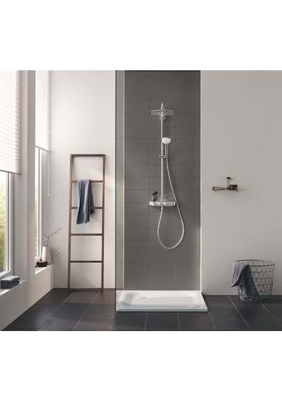 Grohe Euphoria Smartcontrol System 260 Mono Duvara Monte Termostat Krom