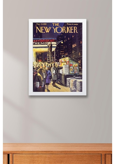 The New Yorker Çerçeveli Tablo November 22 1958