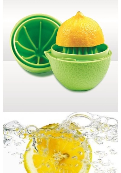 Hazneli Kapaklı Hijyenik Pratik Kolay Limon Sıkacağı Aparatı Diğer