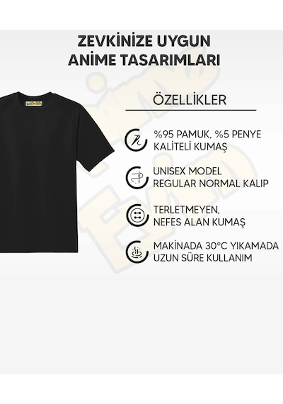 Blue Lock Futbol Tişört Siyah