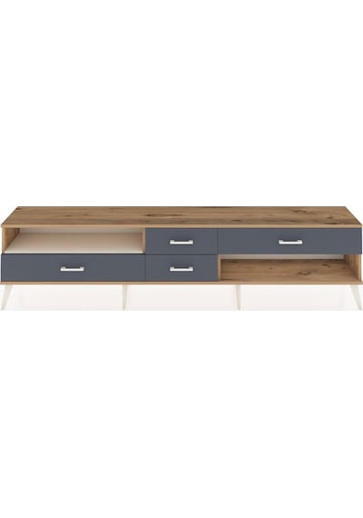 Arges Tv Ünitesi Tek Raflı 4 Çekmeceli 220x30x51 Çam-aytaşı/antrasit Aytası/antrasıt - Atlas Çam Arges Tv Ünitesi Tek Raflı 4 Çekmeceli 220x30x51 Çam-aytaşı/antrasit Aytası/antrasıt - Atlas Çam