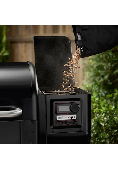 Weber Ahşağ Pelet Grill Academy Blend 8 Kg Siyah