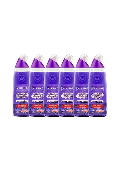Viking Premium Bitkisel Ultra Çamaşır Suyu Misk Kokulu 6 x 750 ML