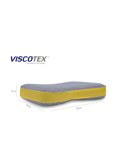 Viscotex Boyun Destekli Doğal Botanik Lif Kılıflı Ekstra Pamuk Kılıf