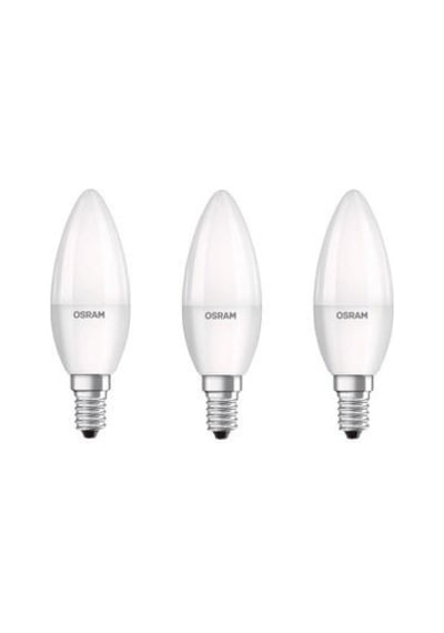 Osram Led Value Classic B404 4.9w Beyaz Işık E-14 Duy Mum Ampul 3'lü Paket