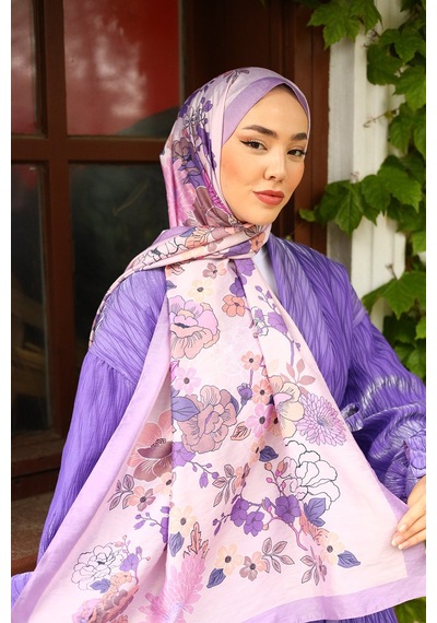 Silk Home Olinda Şal 49004-26 Eflatun