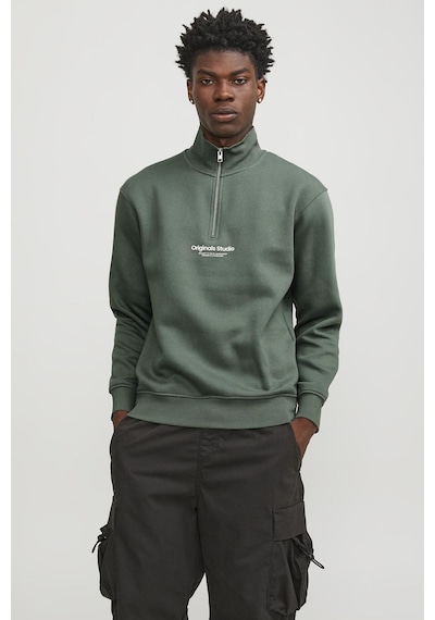 Jack & Jones Erkek Sweat 12241777 Yeşil