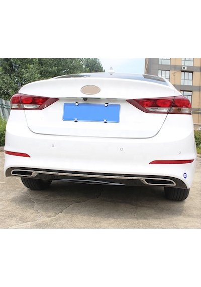 Autogp Hyundai Elantra Arka Tampon Difüzörü Amg Model 2017+