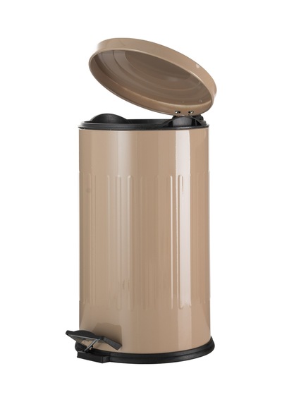 Mudo Home 16lt Pedallı Vıntage Çöp Kovası Bej