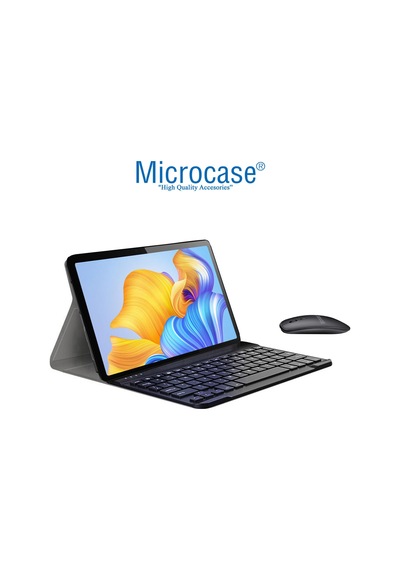 Huawei Uyumlu MatePad Pro 12.6 (2021) için BT Klavye ve Mouse+Kılıf-BKK6