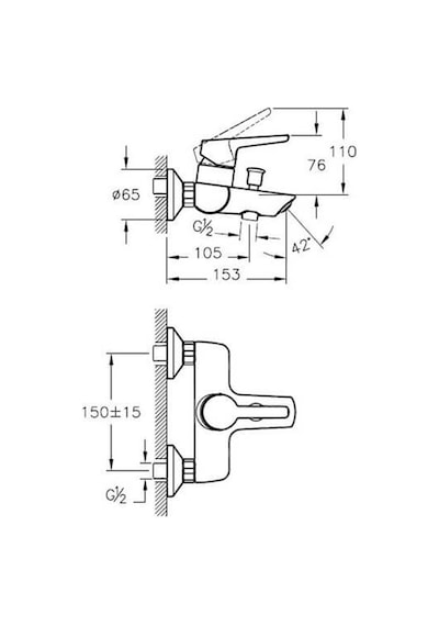 Artema A42460 Marin S Banyo Bataryası Krom