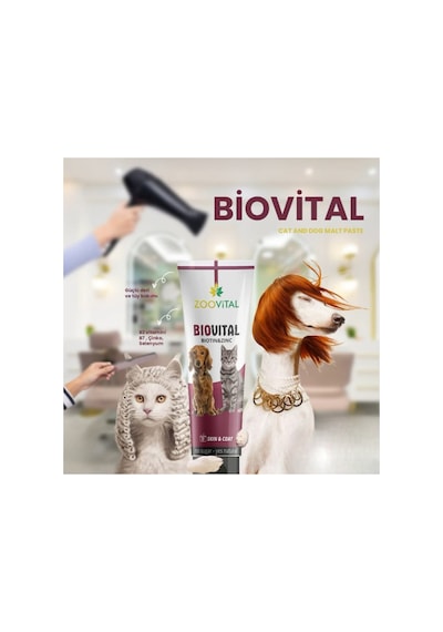 Biovital Paste 100gr Kedi Ve Köpek Deri Ve Tüy Sağlığı
