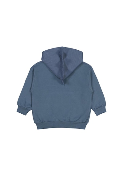 Civil Boys Göz Baskılı Kapşonlu 2-5 Yaş Sweatshirt Antrasit