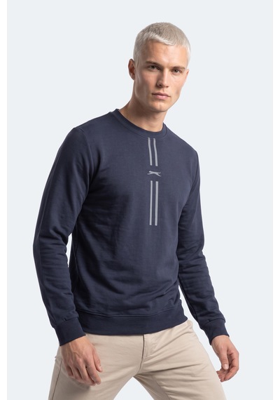 Slazenger Gabıno I Erkek Lacivert Sweatshırt