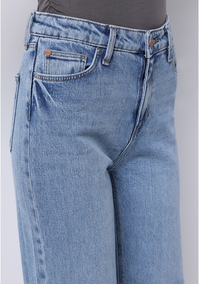 Colin's Colins Regular Fit Yüksel Bel Geniş Paça Kadın İndigo Jean Pantolon Cl1075025 Q1.v1 Dn44318 Denim Colin's Colins Regular Fit Yüksel Bel Geniş Paça Kadın İndigo Jean Pantolon Cl1075025 Q1.v1 Dn44318 Denim