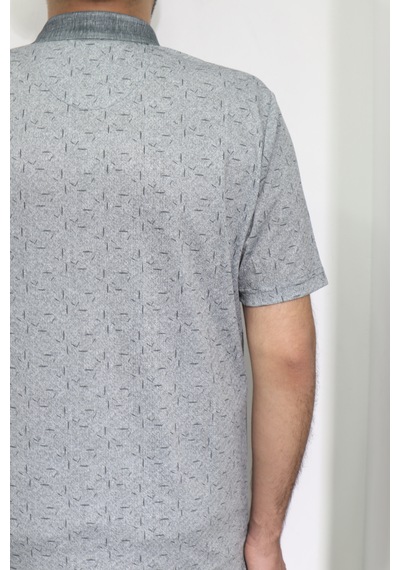 Santa Dmctekstil Erkek Desenli Klasik Kesim Rahat Kalıp Tek Cepli Polo Yaka Düğmeli T-shirt Haki Santa Dmctekstil Erkek Desenli Klasik Kesim Rahat Kalıp Tek Cepli Polo Yaka Düğmeli T-shirt Haki