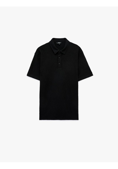 Koton Regular Fit Kısa Kollu Düğmeli Polo Yaka Tişört Kahverengi 6sam10004mk Kahve
