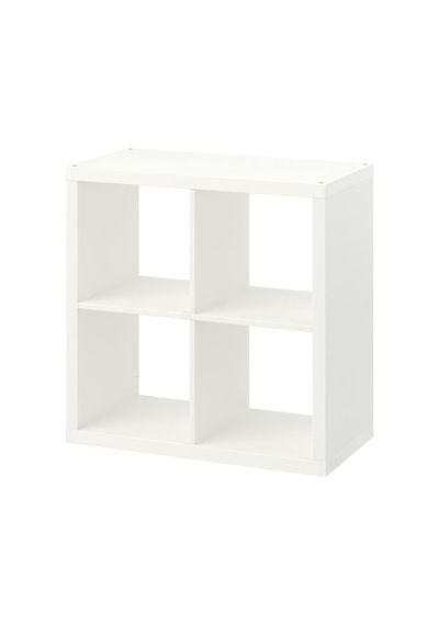 Ikea Kallax Açık Raf Ünitesi, Beyaz, 77x77 Cm