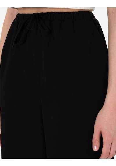 Pierre Cardin Kadın Siyah Pantolon Kanvas-chino 50313136-vr046 Siyah