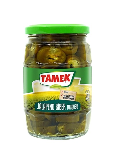 Tamek Turşu Jalepone 330gr 24'li Paket
