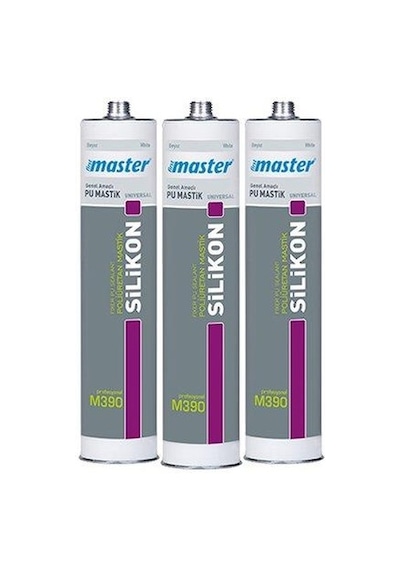 Master M390 Pu Mastik Kırmızı Kırmızı Kırmızı