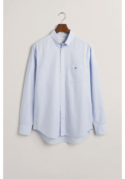 Gant Erkek Regular Fit Düğmeli Yaka Gömlek - Mavi Lıght Blue