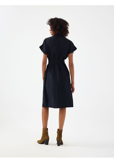 LOFT Loose Fit Kadın Elbise Lf2038352 Q1.v1 Siyah