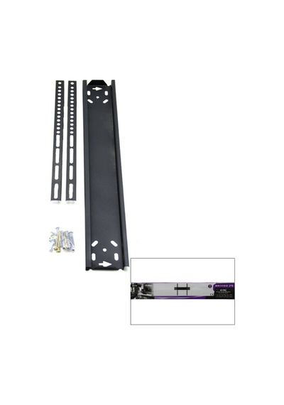 2 Adet Sabit Tv Duvar Askı Aparatı 32-65 İnç Uyumlu Lcd Led Tv, Metal Gövde, Sabit Montaj, Tv Wall Mount