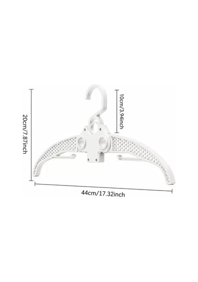 Hubrendy Sh Sunup Sn-37874 Katlanabilir Pratik Elbise Askısı