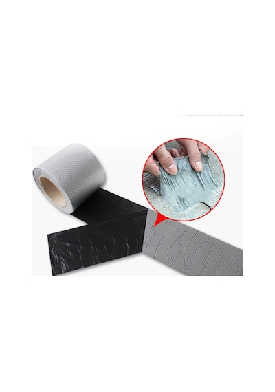 2M X 10Cm Çamur Bant Alüminyum Izolasyon Tamir Çatlak  Bantı