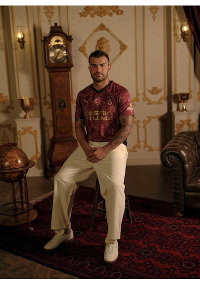 Gsstore Galatasaray S.k. Bordo Forma 25/26 Alternatif Forma Erkek Forma Bordo