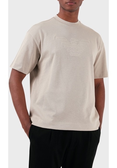 Emporio Armani Erkek T Shirt 3d1t93 1j0ez 0176 Gri