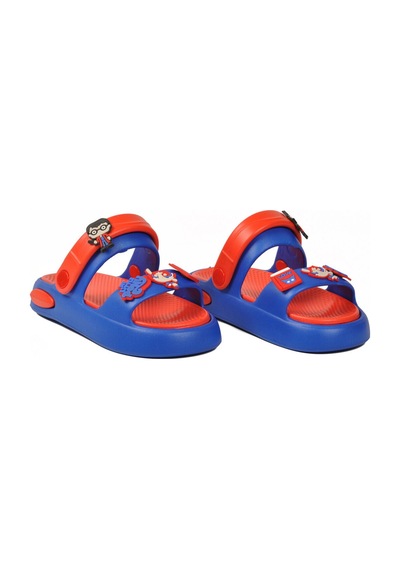 Walkway Saks Hafif Esnek Eva Taban Unisex Çocuk Terlik 4505 F-p