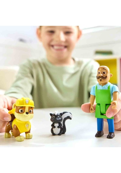 Spin Masters Spm-6072983 Paw Patrol Çoklu Hikaye Figür Seti Rubbl