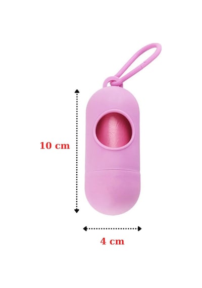 Bamm Bamm Kirli Bebek Bezi Çöp Poşeti ve Taşıma Aparatı Pembe Bamm-2211
