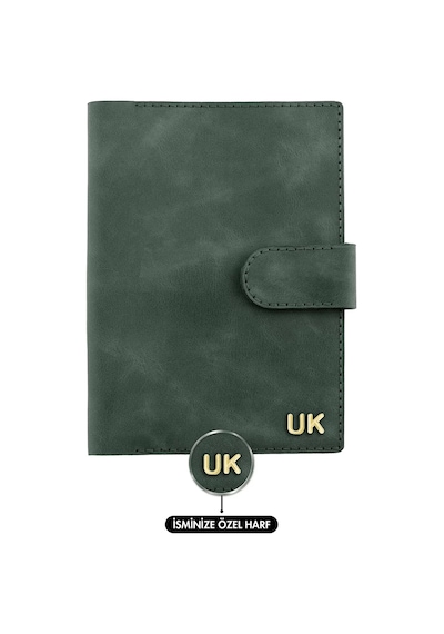 A5 Defter Ve Ajanda Kılıfı - %100 Rainbow Deri - Ko10001 - Haki Haki