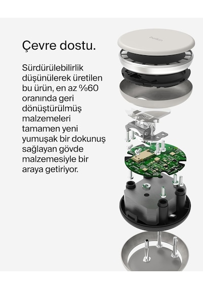 Belkin Boostcharge Pro 2'si 1 Arada Kablosuz Şarj İstasyonu Diğer