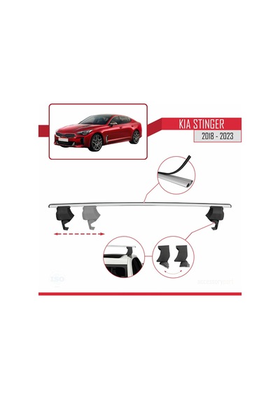 Kia Stinger 2018-2023 Arası İle Uyumlu Ace-4 Ara Atkı Tavan Barı