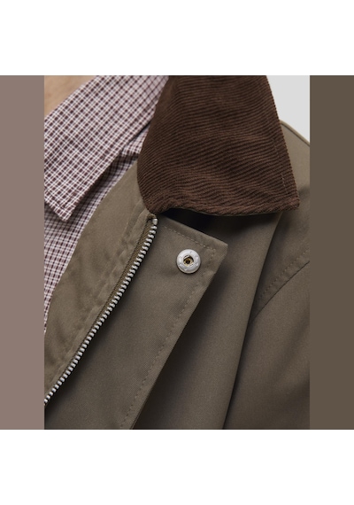 Jack & Jones Erkek Gömlek Yaka Uzun Kollu Ceket - Wolf - 12299081 Canteen