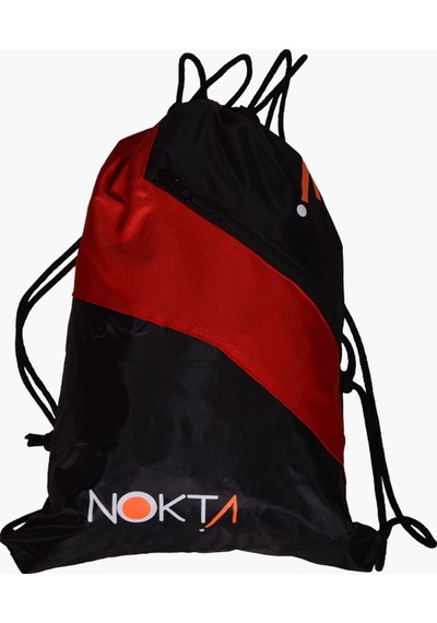 Nokta Siyah Çok Amaçlı İpli Spor Çantası - Ns21